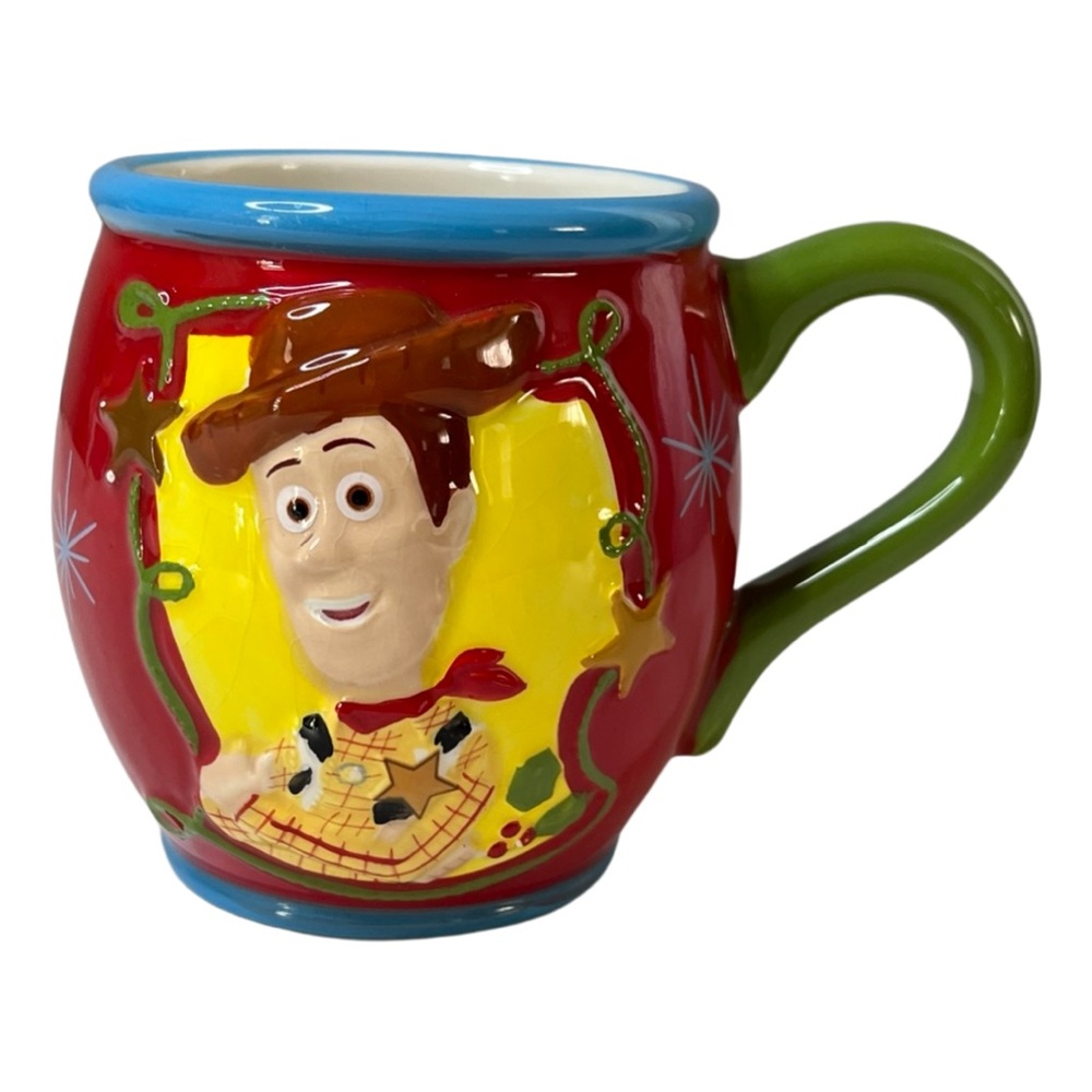 Disney Pixar Toy Story Coffee Cup Mug Dinosaur Woody Ceramic Bubble Mug Woody